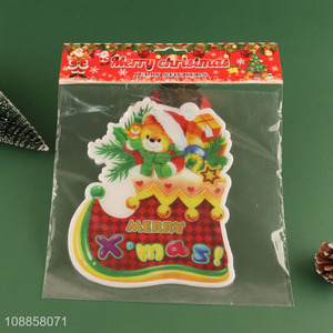 New product Christmas gel window stickers decorative holiday stickers