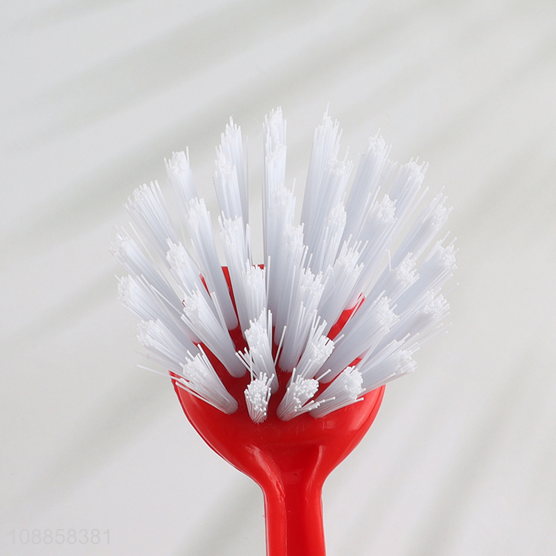 Top quality reusable long handle pot brush dish brush