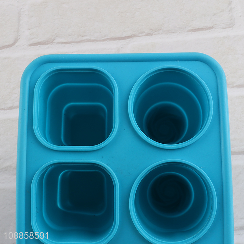 Top quality silicone ice pop mould popsicle mold for sale