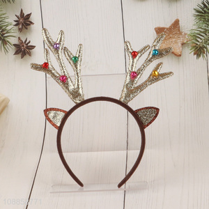 Top selling elk hair hoop hair accessories for christmas party