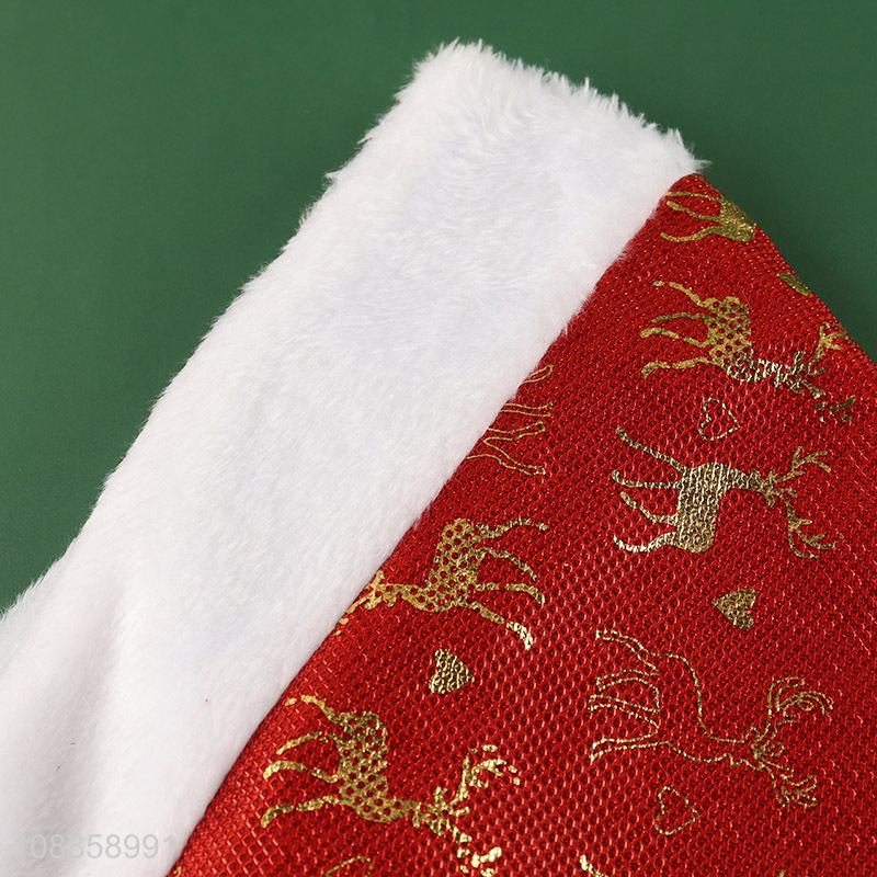 Factory Supply Elk Santa Hat for Festive New Year Party Hat