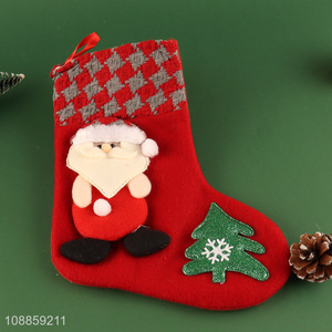 Wholesale Christmas Stockings Hanging Ornaments Xmas Party Decoartion Supplies