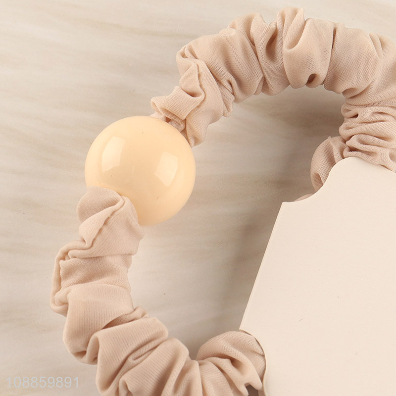 Good quality hair scrunchies stretch hair bands elastic ponytail holders
