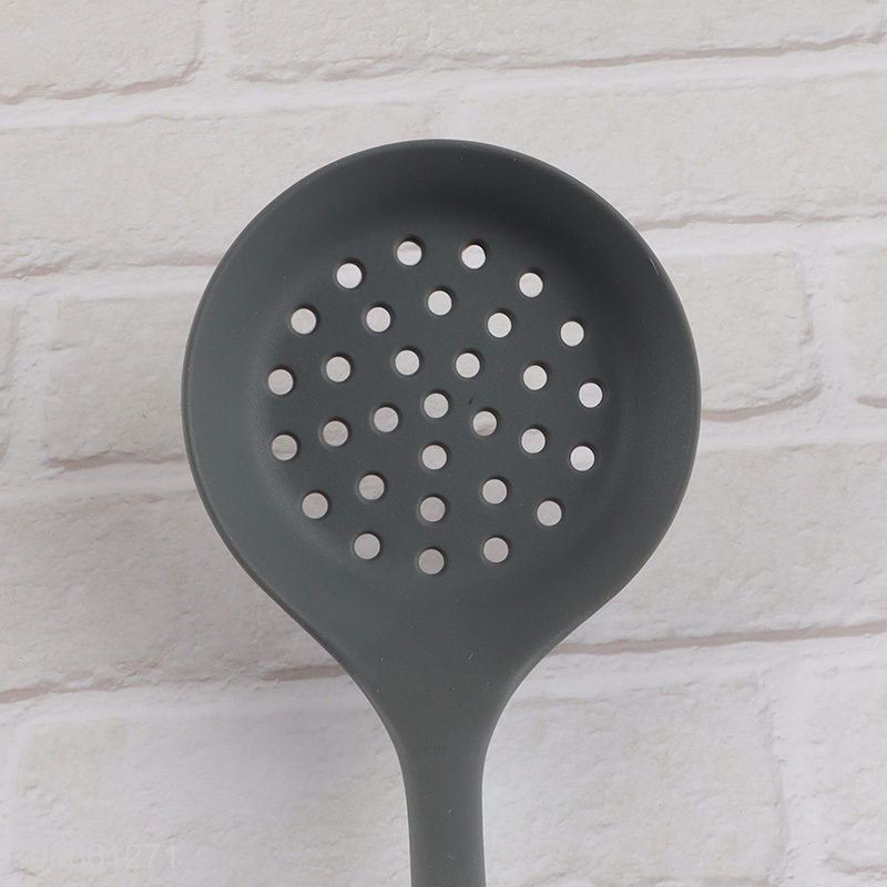 Best selling nylon kitchen utensils slotted ladle wholesale