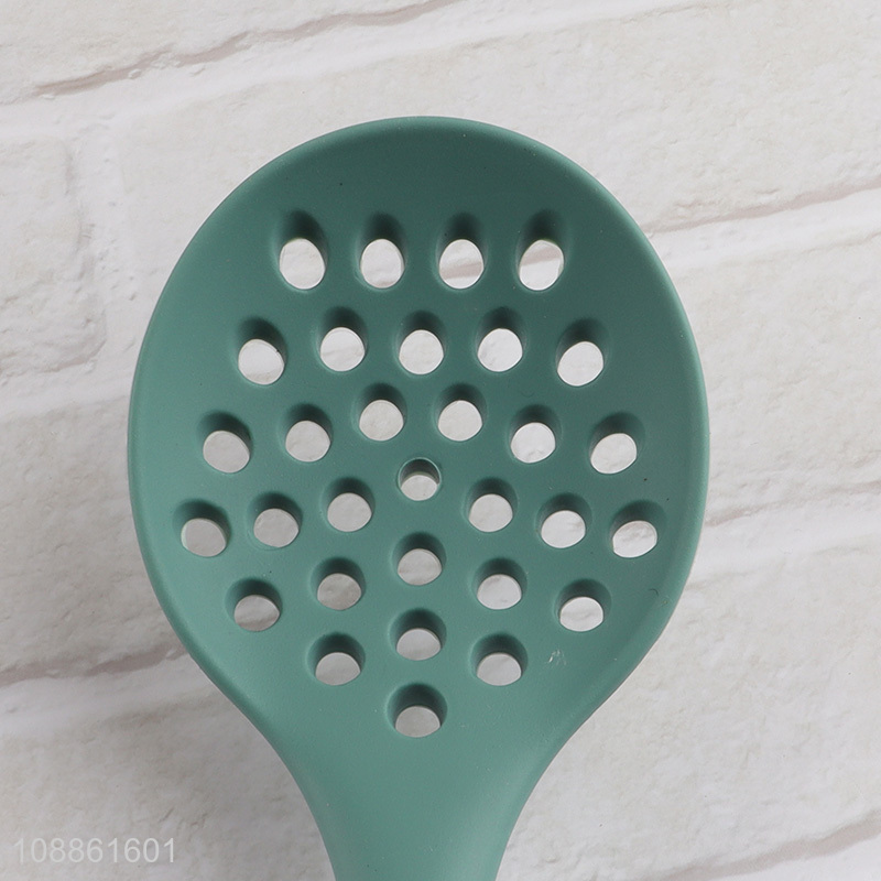 Hot selling multicolor slotted colander spoon skimmer strainer