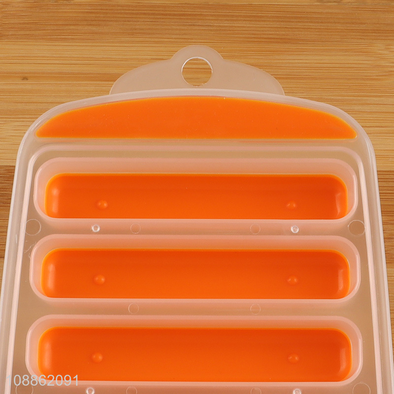 New arrival flexible ice cube tray reusable ice stick tray