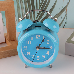 Factory price blue table clock digital clock for students