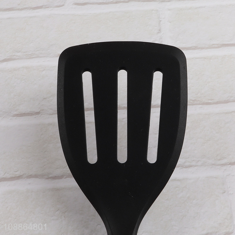 Hot selling food grade silicone slotted spatula turner cooking utensils