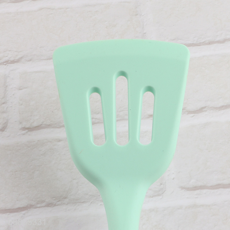 High quality heat resistant silicone slotted spatula cooking spatula