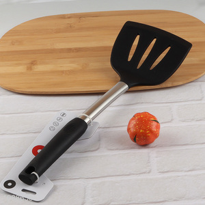 New product kitchen utensils silicone slotted spatula turner for cooking