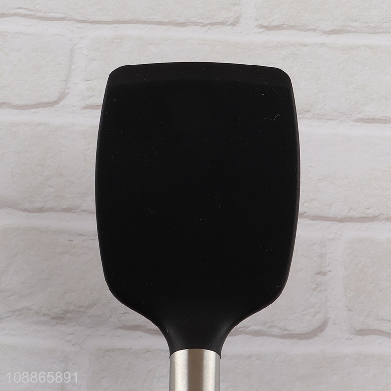 Good quality food grade non-stick silicone spatula turner cooking utensils