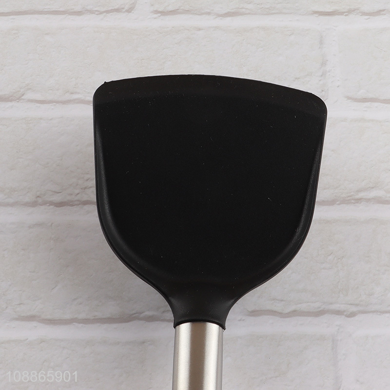 New arrival heat resistant silicone spatula turner for cooking flipping