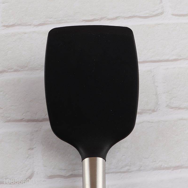 Factory supply kitchen utensils silicone spatula turner for fish