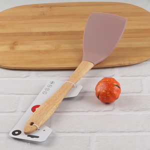 Factory supply heat resistant silicone spatula turner for pancake