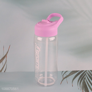 Hot selling 750ml portable water bottle drinking bottle with handle