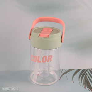 Top quality large capacity 600ml water bottle drinking bottle