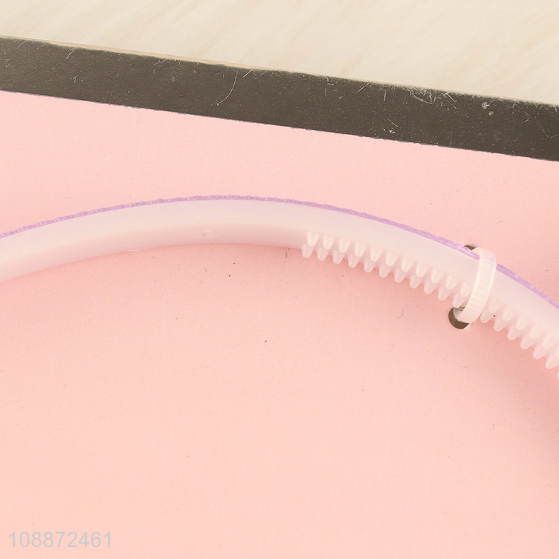 High quality cute pink girls hair accessories hair hoop