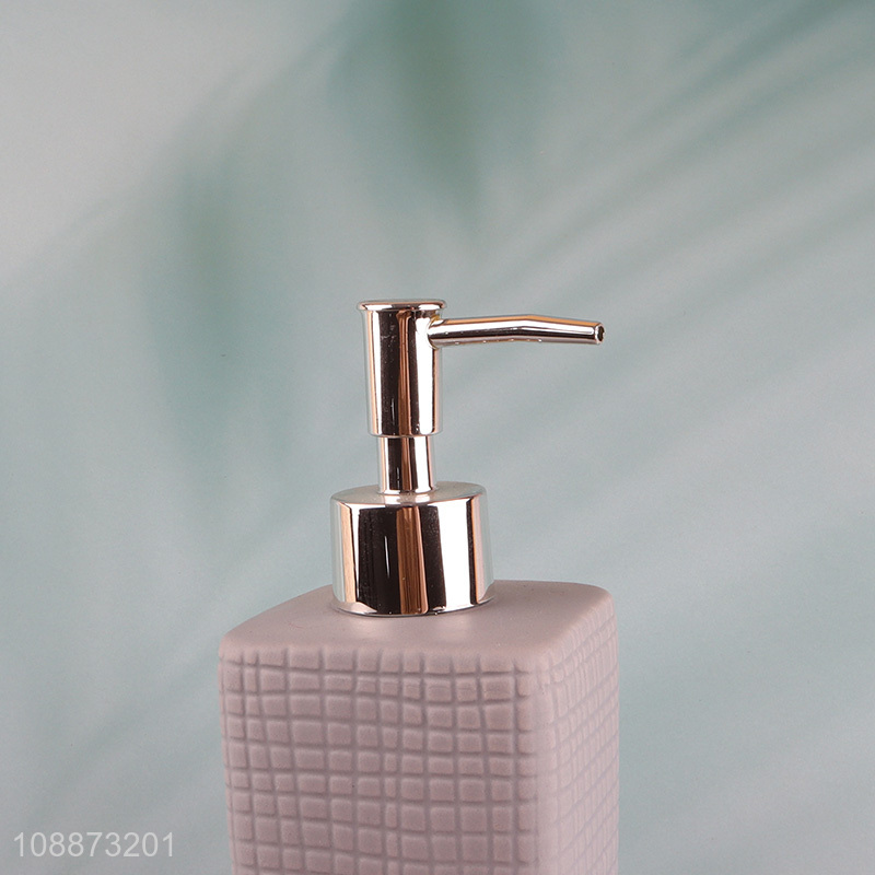 Popular product ceramic hand sanitizer bottle liquid soap dispenser