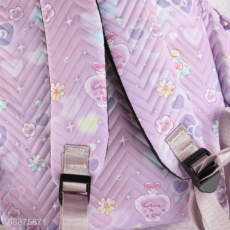 High quality rabbit cartoon girls students school bag backpack
