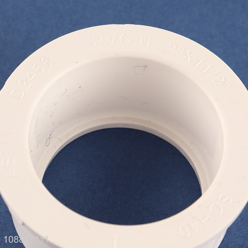 Factory direct sale white pvc durable pipe fittings