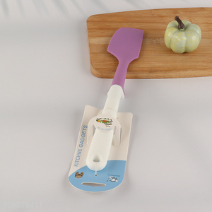 Factory price silicone baking tool butter cheese spatula