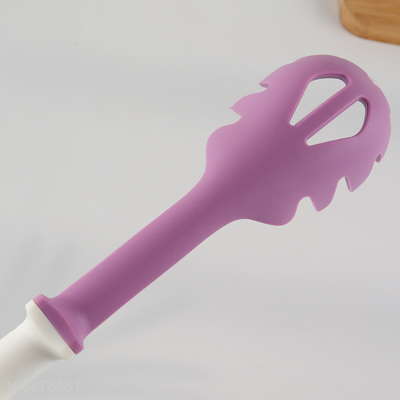 China factory silicone kitchen utensils spaghetti spatula for sale