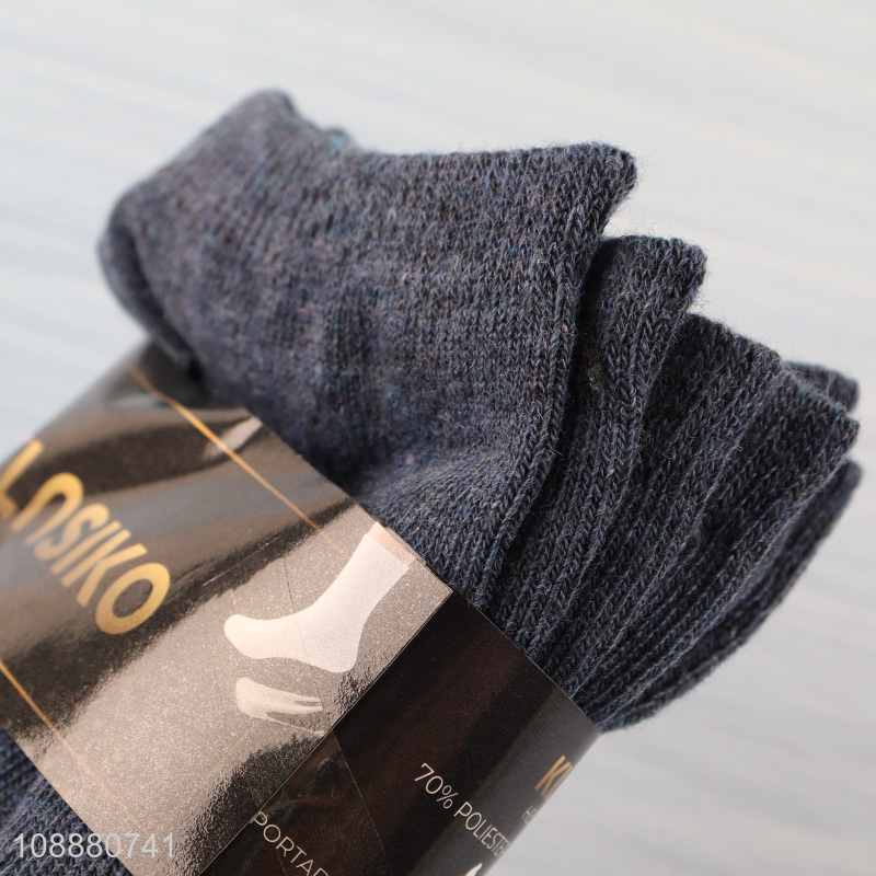 High quality 4pairs elastic breathable polyester men socks