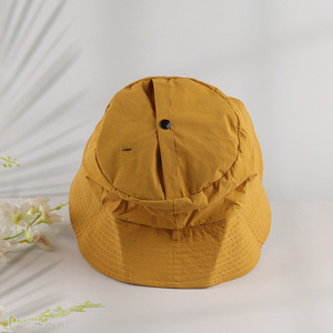 Good quality outdoor foldable quick drying bucket hat for men women