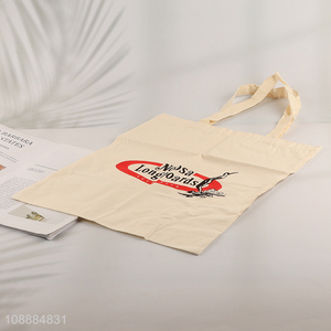 China imports custom logo reusable foldable canvas shopping bags