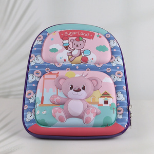 Factory price cute backpack waterproof primary school bag for kids