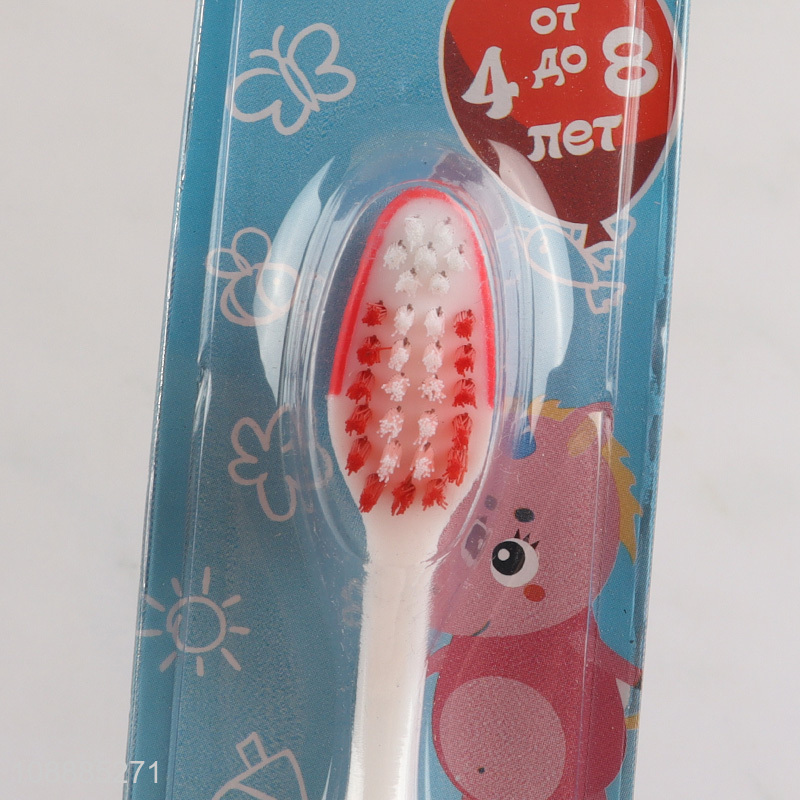 New product soft bristles toothbrush with suction cup for boys girls