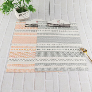 China imports heat resistant pvc woven placemats for dining table