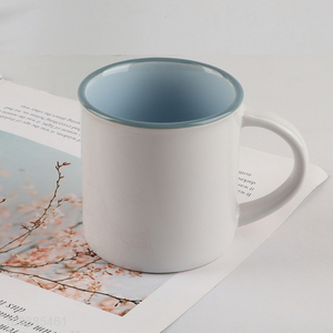 Good quality porcelain coffee mug ceramic cup with handle