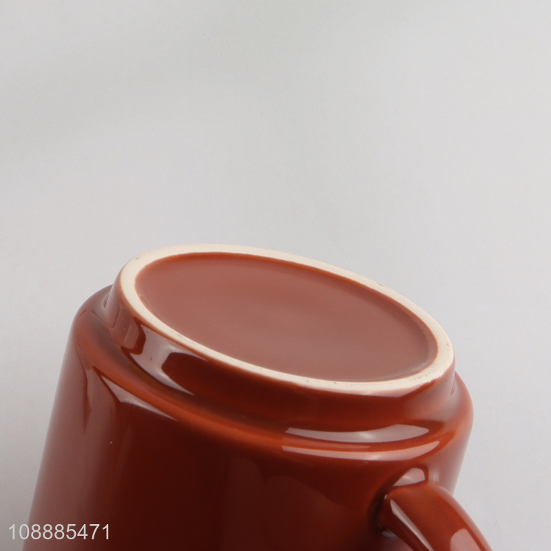 New product ceramic coffee mug porcelain cup with handle