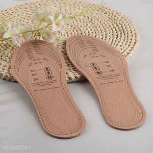 Good Quality Sweat-Absorbing Latex Insoles for Men & Women