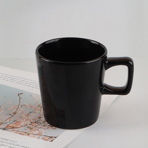 Hot selling glossy ceramic coffee mug tea cup with handle