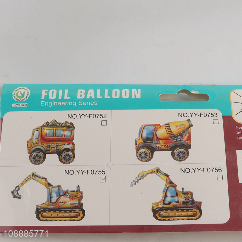 New Arrival Truck Aluminum Foil Balloon Inflatable Foil Balloons