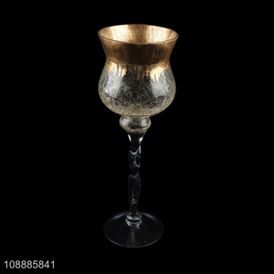 Yiwu market delicate design glass champagne cup wine glasses
