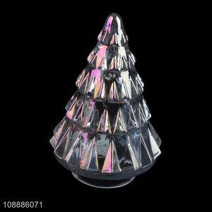 Hot items transparent glass ornaments for christmas decoration