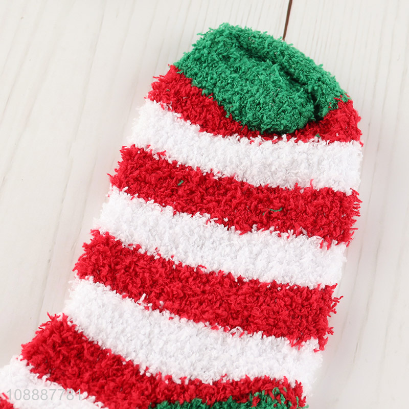 New arrival Christmas socks winter soft holiday slipper socks