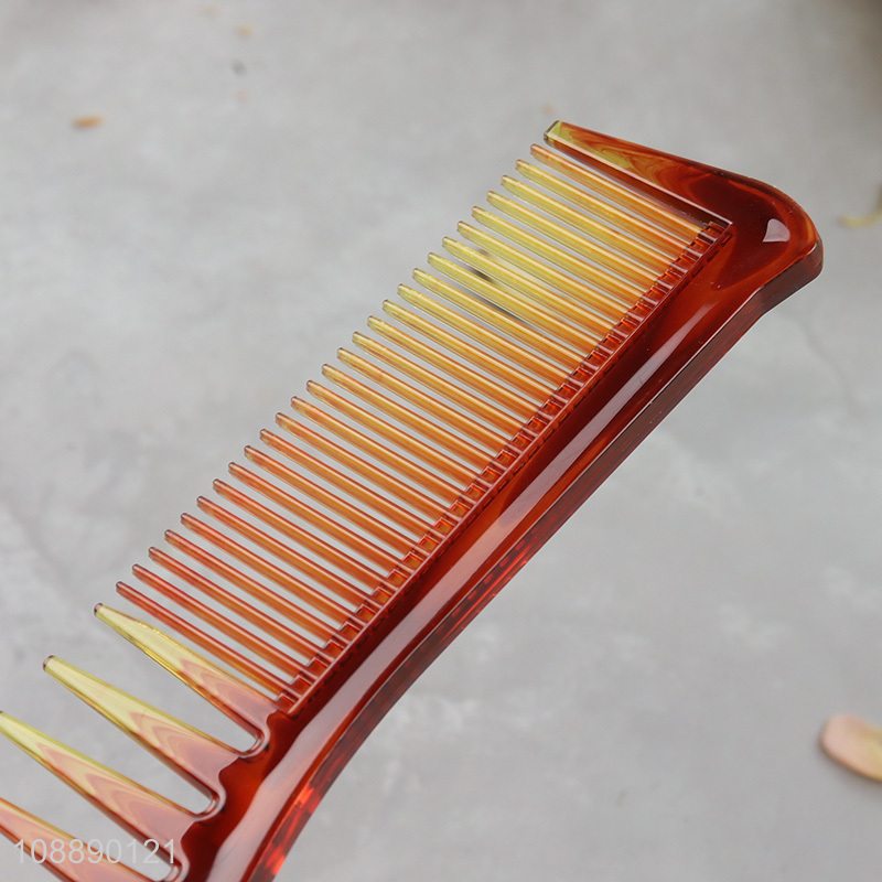 New product wide tooth & fine tooth comb hairstyling comb