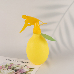 New product lemon shape manual trigger spray bottle for planting