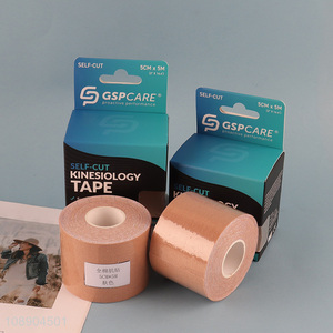 Good quality kinesiology tape basic original cotton elastic athletic tape sports tape