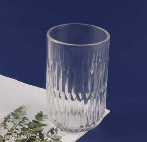 Yiwu market glass unbreakable clear water cup coffee cup for home office