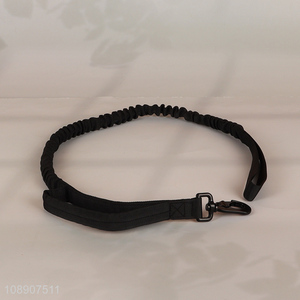 New arrival black elastic pet <em>leash</em> outdoor <em>dog</em> <em>leash</em> for sale