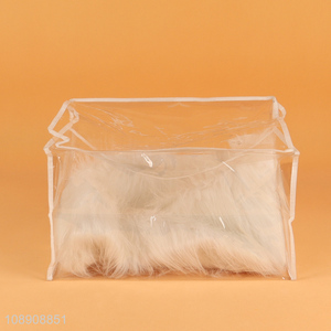 Top sale clear pvc storage bag for clothes toys