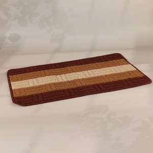 Top selling rectangle washable home door mat floor mat wholesale