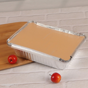 Top selling rectangle disposable aluminum foil bowl container wholesale