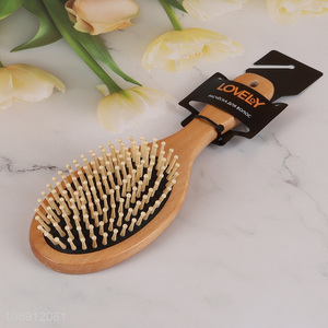 Yiwu market wooden massage hair comb hair brush for sale