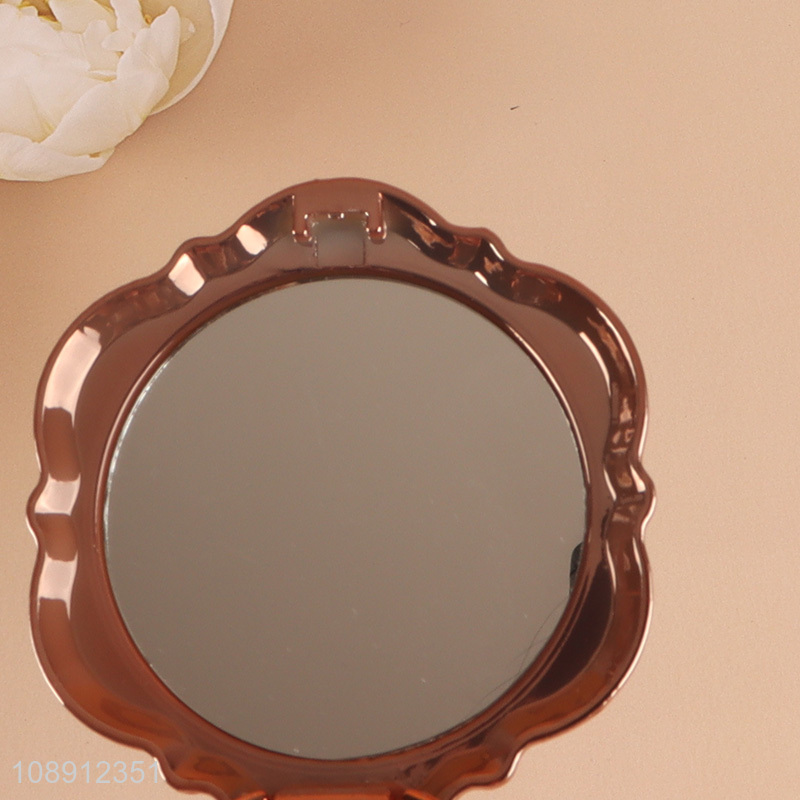 Best selling double-sided pocket mirror makeup mirror cosmetic mirror